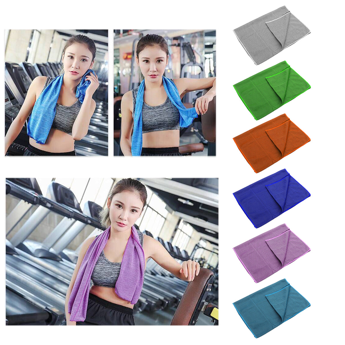 Unisex Sports Gym Cooling Towel Fitness Mate