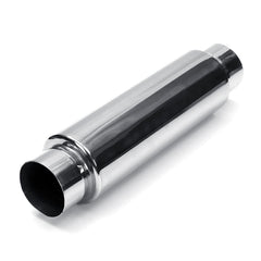 Universal 12" Exhaust Muffler Silencer Glass Pack with 3" Inlet/Outlet