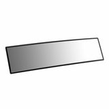 Universal 12" Wide Angle Convex Rear View Mirror Clip-On for Cars, SUVs, and Trucks