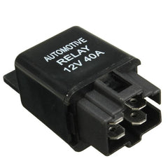 12V 4-Pin Car Auto Relay for Alarm Systems - Suitable for Automotive, Van, Boat, and Bike