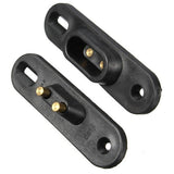 2 Pcs Black Sliding Door Contact Switch for Van Central Locking Systems and Car Alarms