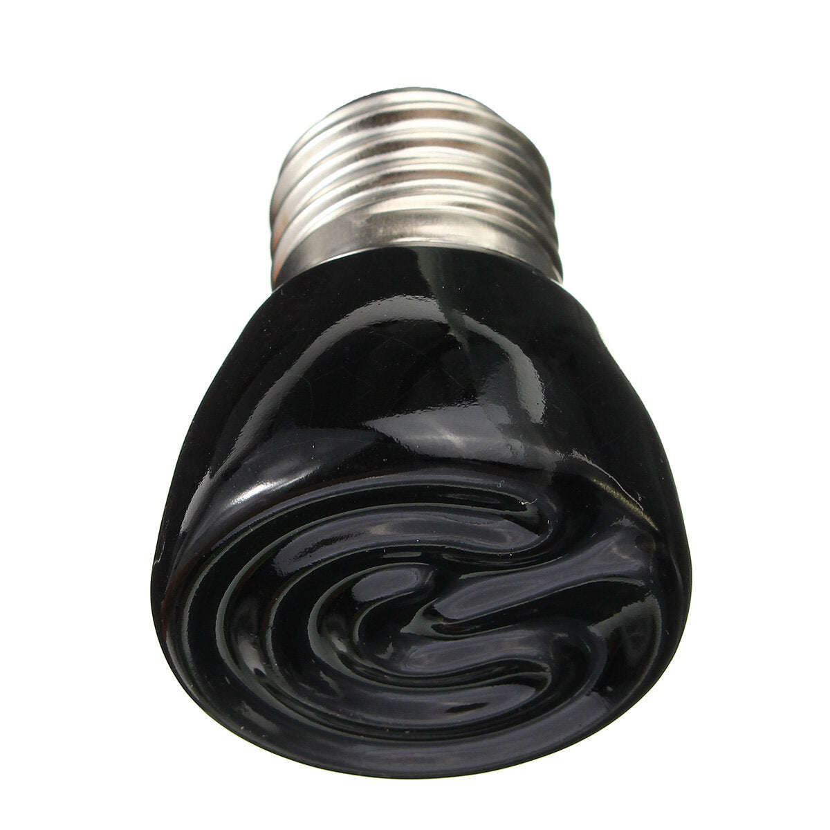 45MM Black Infrared Ceramic Heat Lamp Bulb for Reptile Pets Brooder AC220V