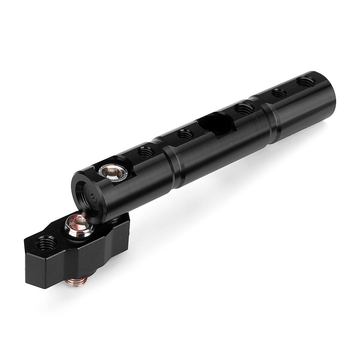 Motorcycle Phone GPS Holder & Headlight Bracket Bar 8/10mm - Rearview Mirror Extender DIY Kit