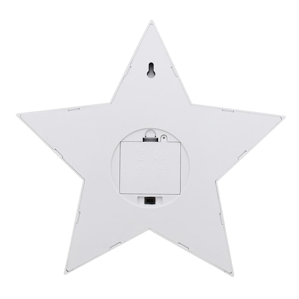 Creative Cute Star Mirror Lamp - LED Tunnel Night Light for Kids, Gift, Atmosphere Light, White/Warm White