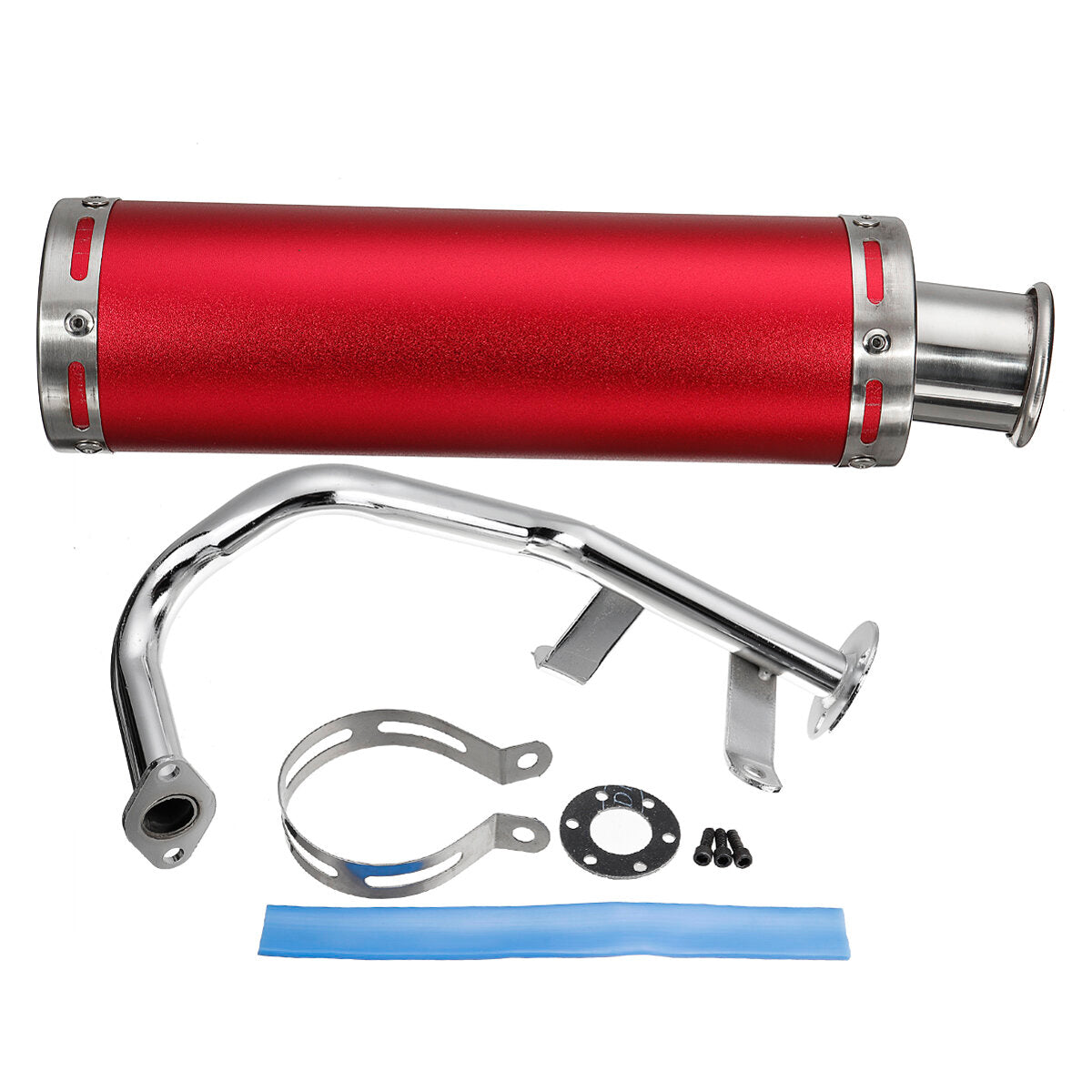 GY6 50cc Scooter Motorcycle Racing Exhaust System Muffler Assembly