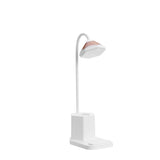 Multifunctional USB Rechargeable LED Table Lamp with Touch Dimming, Pen Holder, Phone Charger, Folding Stand, Night Light