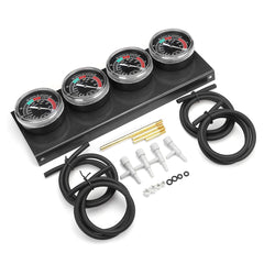 Motorcycle Carburettor Fuel Vacuum Gauge Balancer Tool Set for 2/4 Cylinder Engines