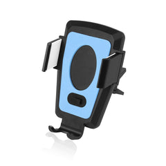 360 Degree Rotation Air Vent Electric Car Phone Holder & Charger Stand Mount for iPhone - ABS Material