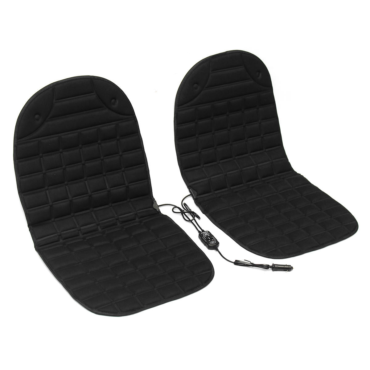 12V Heated Car Seat Cushion - Thickening Chair Heating Pads for Winter Comfort