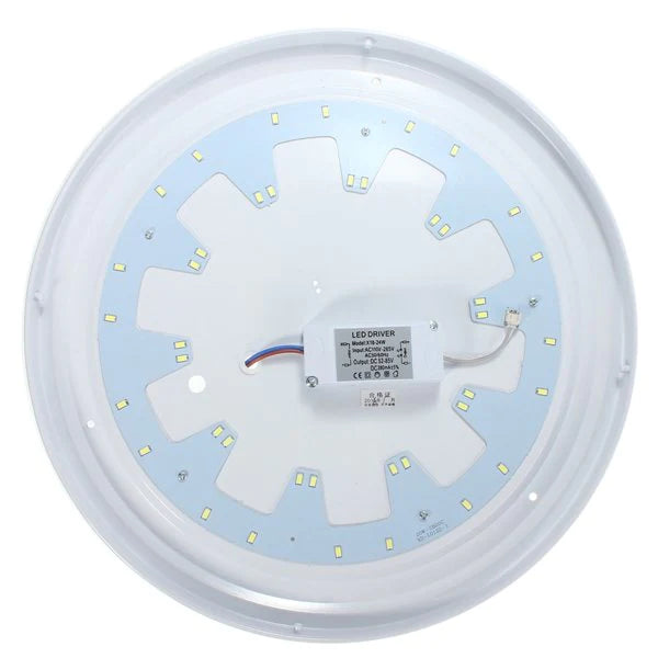 Modern 20W LED Round Ceiling Panel Light for Kitchen and Bathroom