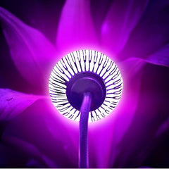 15W Full Spectrum 78 LED Clip Grow Light, Flexible Desk Lamp for Indoor Plants, Greenhouse, AC100-240V