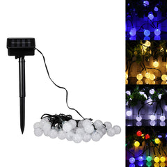 30 LED Solar Power Christmas Fairy String Lights - Outdoor Patio Party Decor Lamp