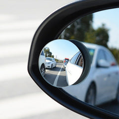 360 Degree Wide Angle Round Convex Blind Spot Mirror for Car Parking & Rear View