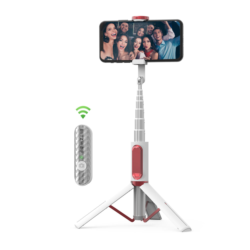 Tragbarer Bluetooth-Selfie-Stick – Leicht, ausziehbar und kabellos für perfekte Selfies