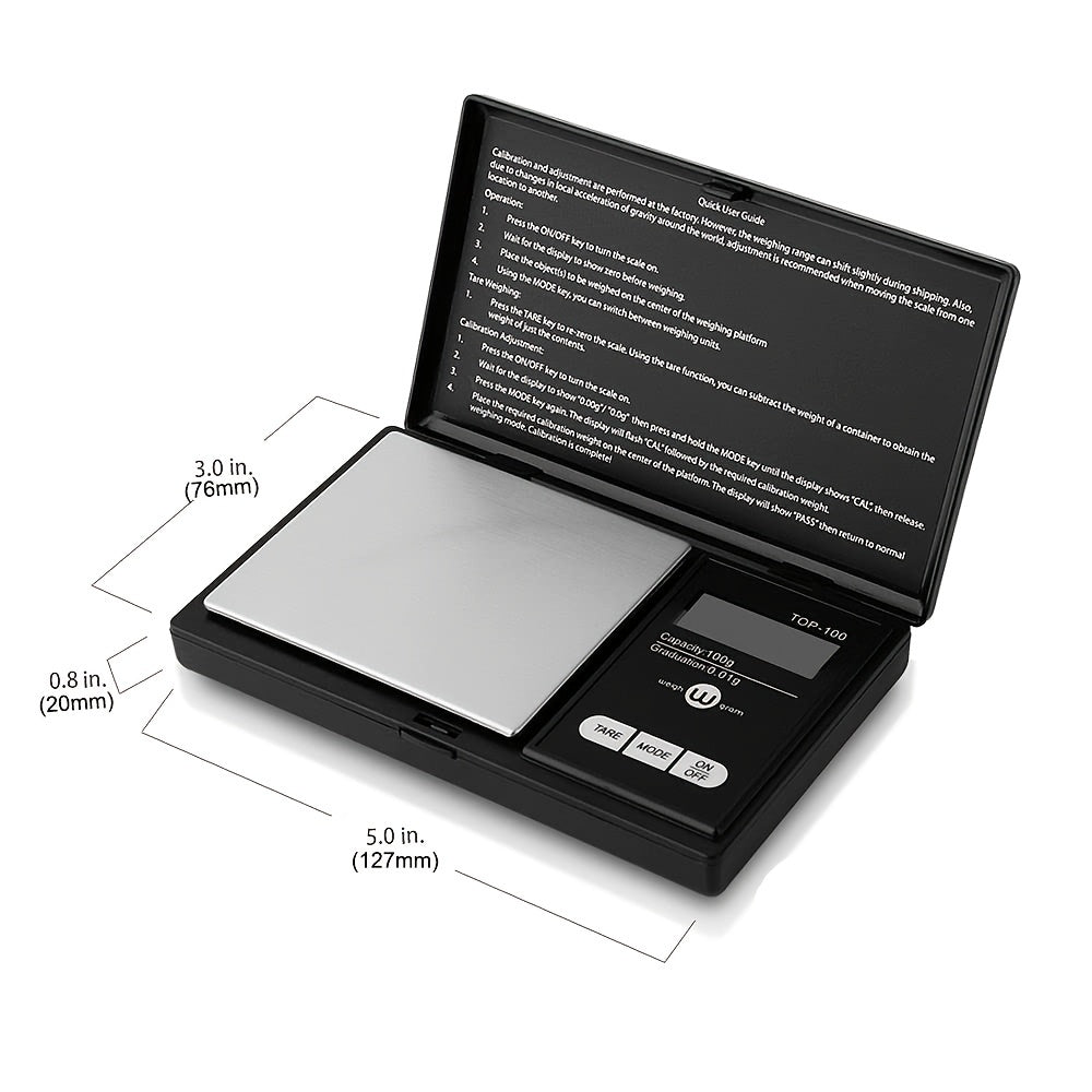 Mini Digital Gram Scale with LCD Display for Jewelry and Food