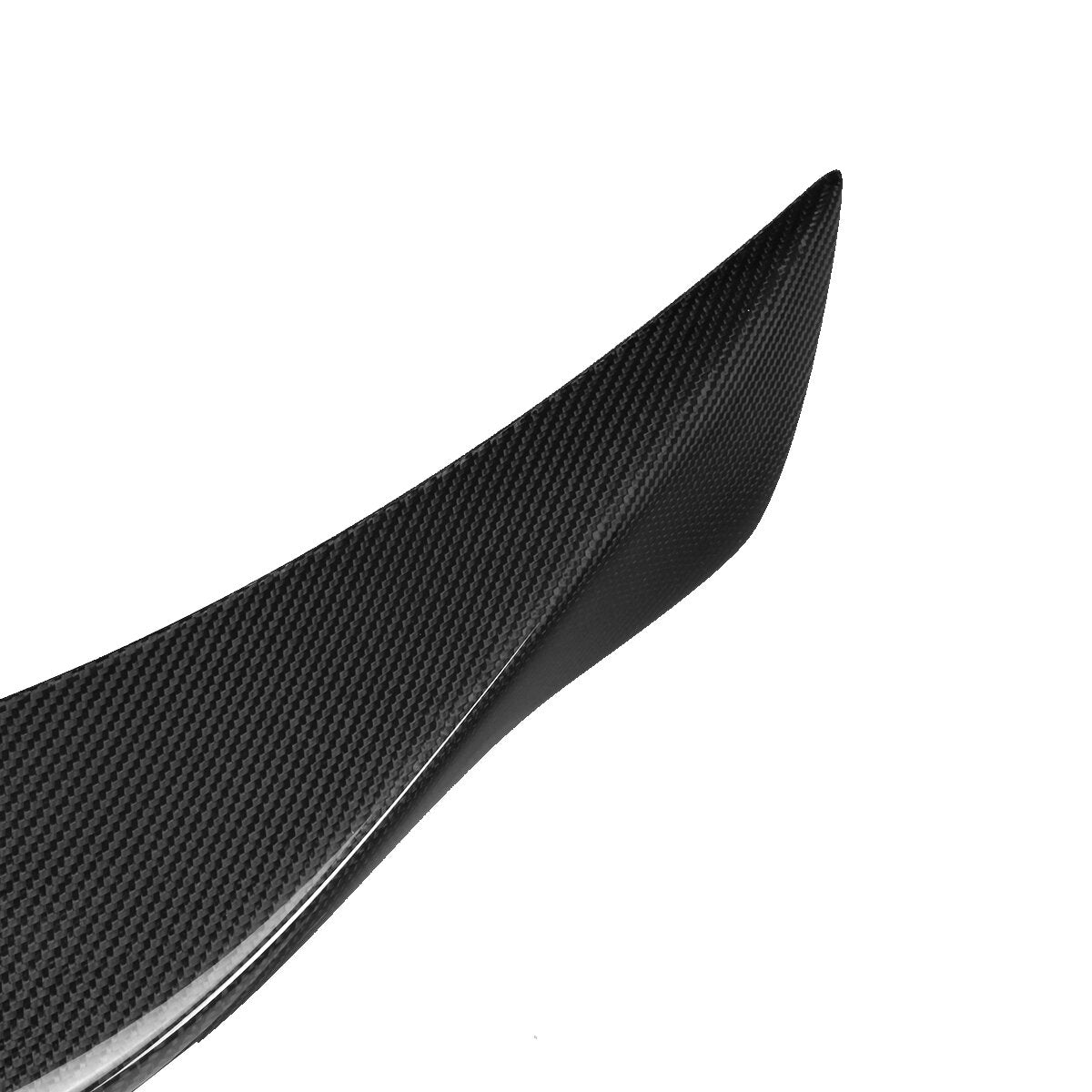 New Real Carbon Fiber Car Trunk Lid Spoiler Wing