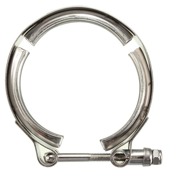 2.5" Stainless Steel V-Band Turbo Exhaust Clamp Flange for Down Pipe