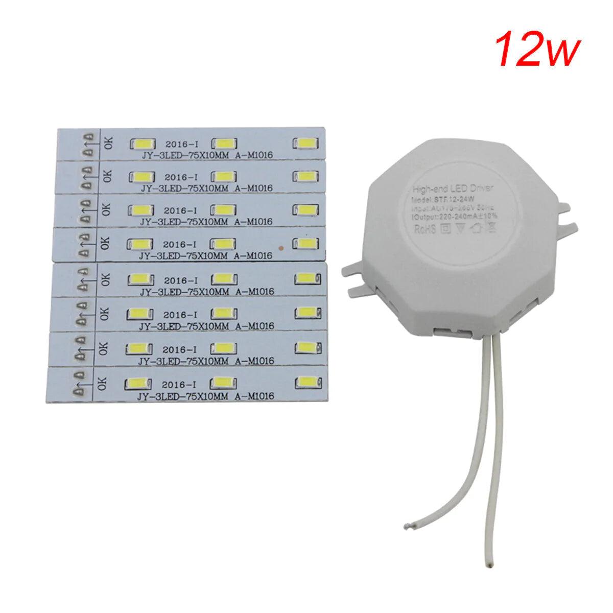 Energy-Saving LED Ceiling Lamp Octopus Indoor Light Board 220V - Available in 12W, 16W, 20W