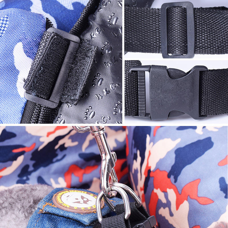 Camouflage Car Copilot Seat Pet Mat Bag - Travel Dog Protector Carrier Cushion Pad