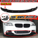 5 Series M Sport Front Bumper Lip Spoiler Splitter Trim Body Kit