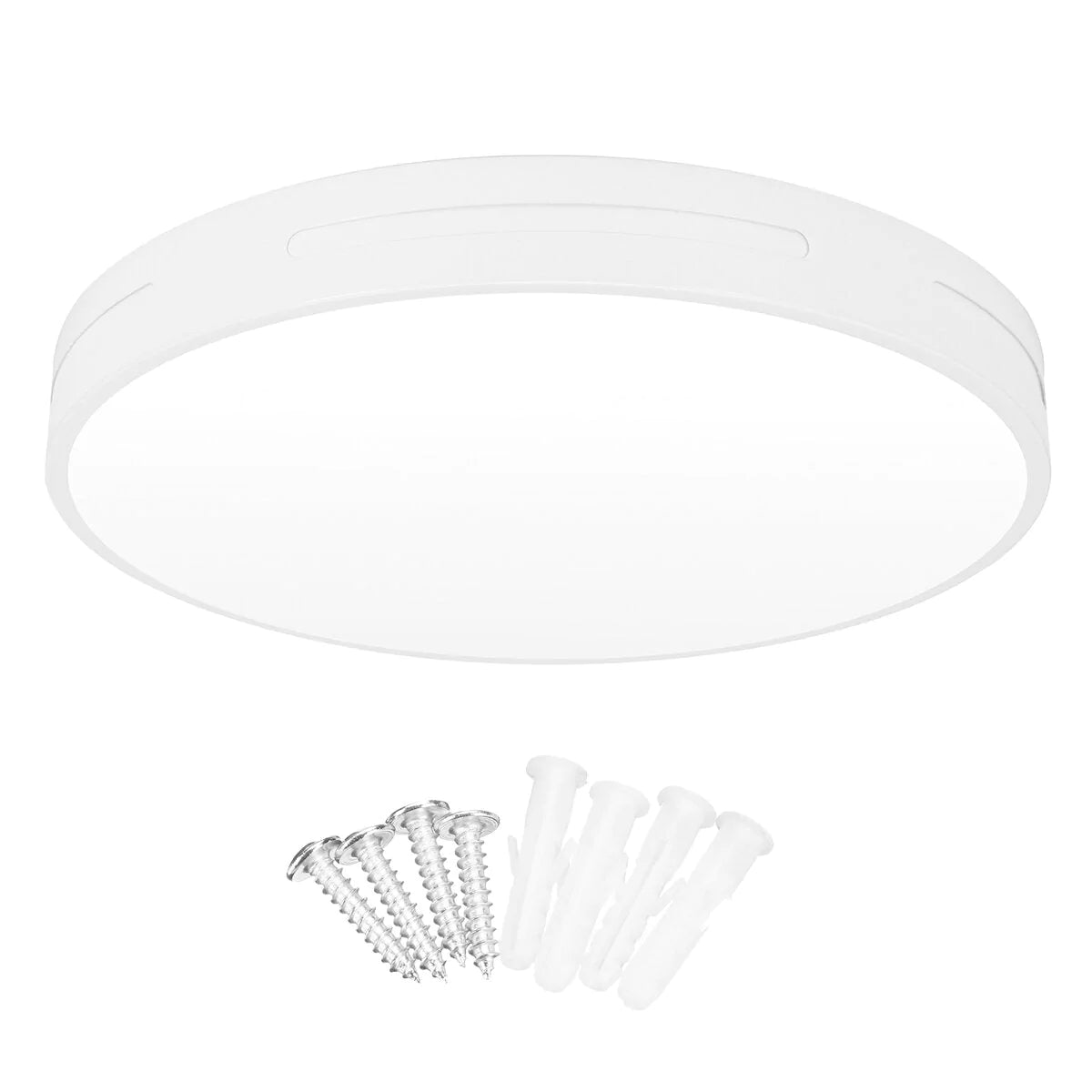 18W/24W/36W 6000K White LED Ceiling Light - Non-Dimmable Indoor Lamp for Living Room, Bedroom, Home Decor