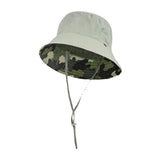 Folding Camping Fishing Cap - Windproof Outdoor Bucket Hat for Hiking and Trekking