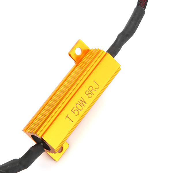 H7 50W 8-Ohm Canbus Error-Free Load Resistor LED Decoder Warning Canceler 12V for Cars