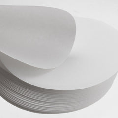 100Pcs Ashless Quantitative Filter Paper Set - 7/9/11/12.5/15/18cm, Fast Speed, 20-25um, Circular Funnel Sheets