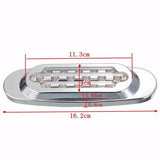 16 LED Side Marker Indicator Light for Bus, Truck, Lorry, Trailer - Red, White, Yellow, DC 12V