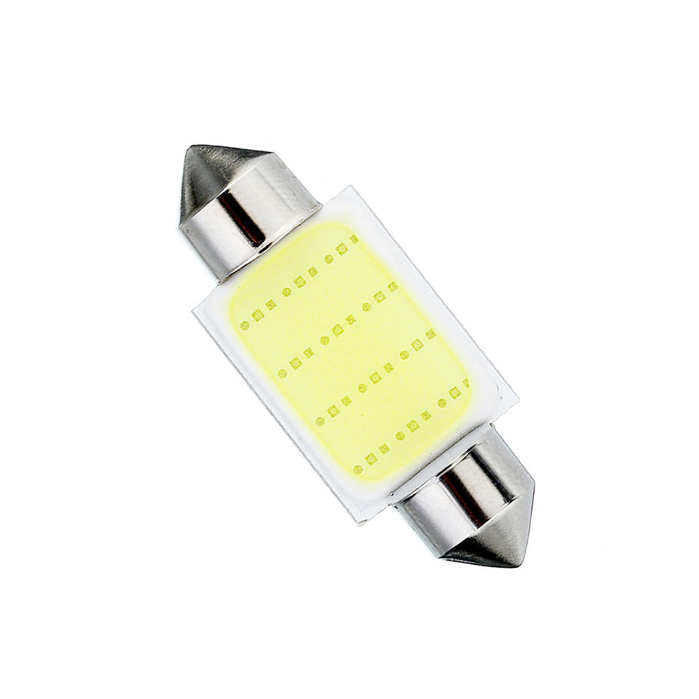 31/36/39/41mm C5W C10W COB LED Car Dome Lights - Interior Map Reading Lamp DC12V White