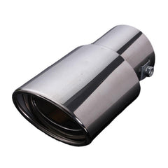 Universal Stainless Steel Car Exhaust Pipe for DIY Auto Modification - Straight Trail Design