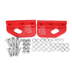 5000KG Pair Recovery Tow Point Kit Hitch - Heavy Duty Towing Equipment