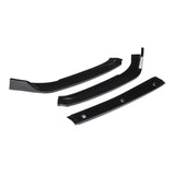 3PCS Front Bumper Lip Splitter Lower Chin Car Spoilers - Designed for Enhanced Aerodynamics