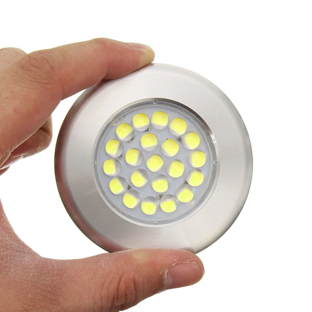 12V 21 LED Spot Light Ceiling Lamp for Caravan, Camper Van, Motorhome, Boat