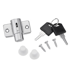 Child Safety Sliding Door Window Lock with Key - Anti-Theft Security Protection