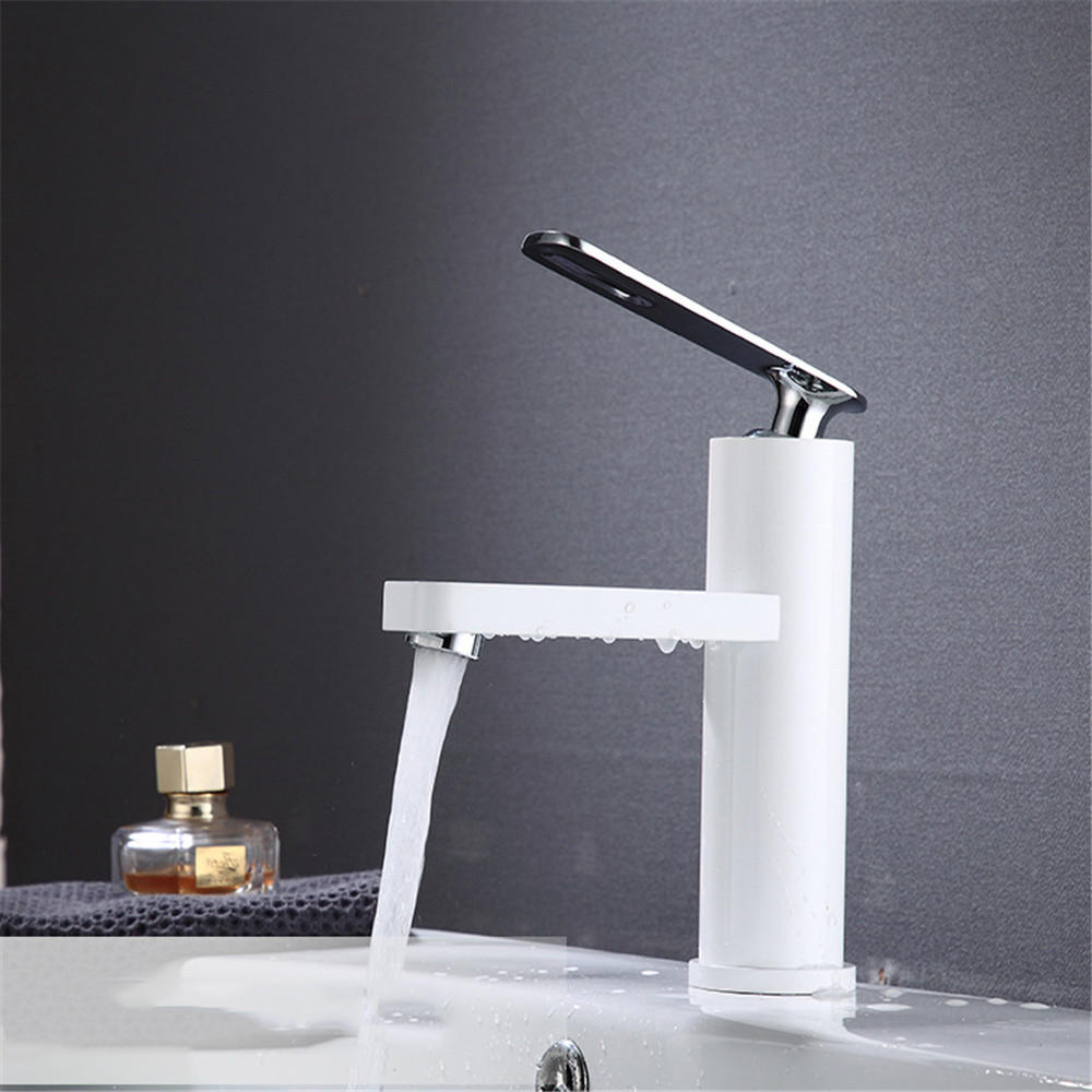 Single Handle Hot & Cold Water Faucet for Home Kitchen & Bathroom Basin Sink