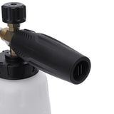 Upgrade Adjustable Foam Lance with Large Bottle Mouth and 1/4 Quick Connector for Pressure Washer