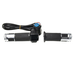 12V-84V Electric Scooter Throttle Grip Handlebar with LED Digital Meter for 24V, 36V, 48V