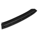 4Pcs Double Layer Carbon Fiber Front Bumper Lip Spoiler Cover Trim