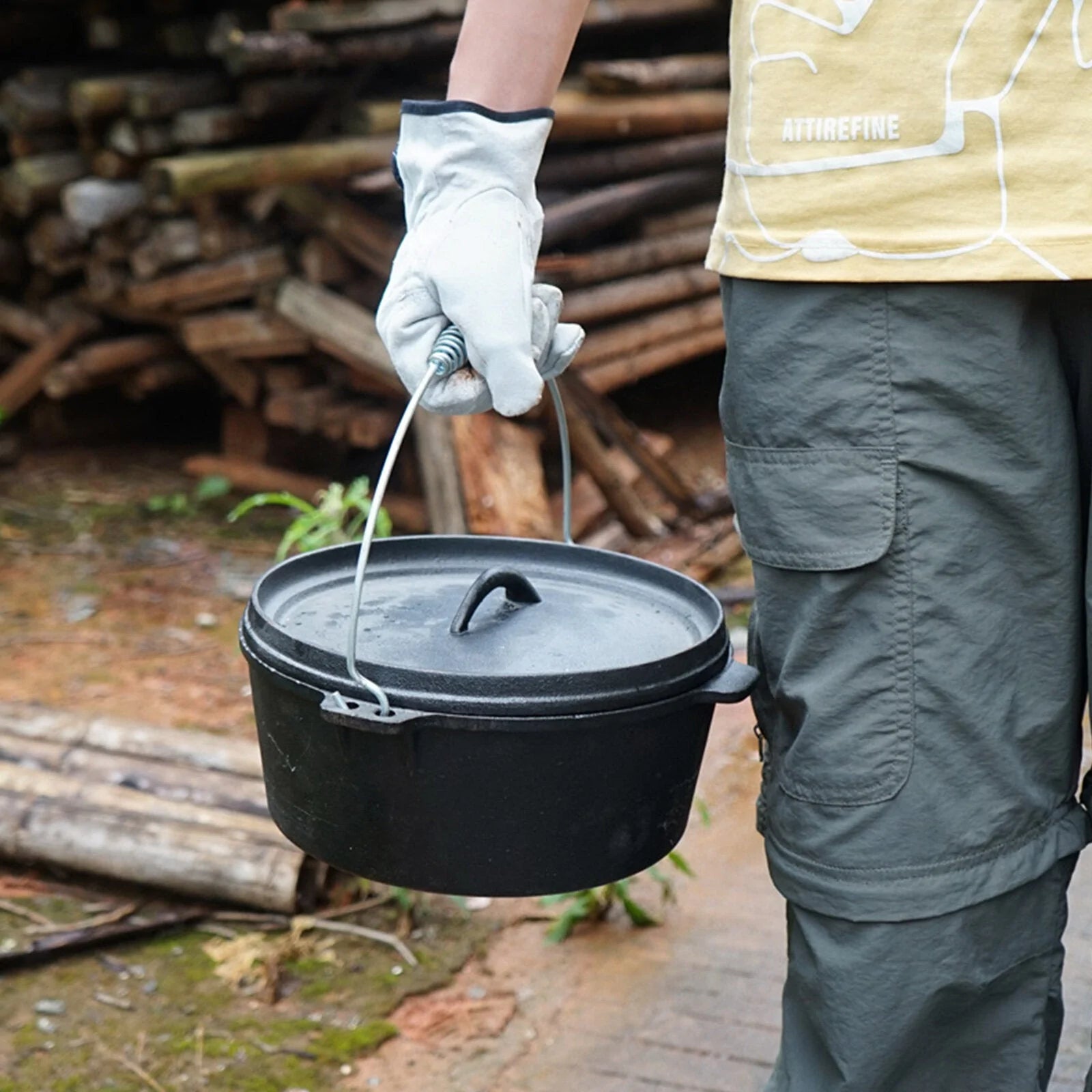 Atmungsaktive, hitzebeständige Grill- und Küchenhandschuhe für Herren