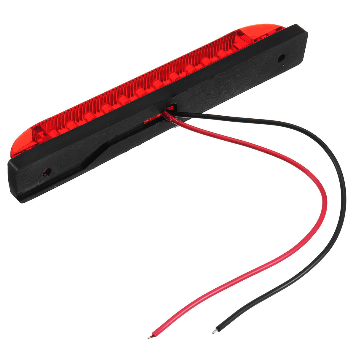 12V-24V 12LED Side Marker Tail Signal Light - White, Green, Yellow, Red, Blue