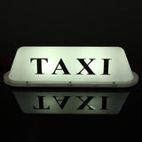 Waterproof 12V Taxi Roof LED Sign Light with Magnetic Base and Car Lighter Plug