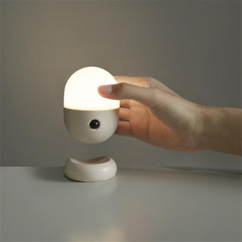 Portable LED Night Light - Rechargeable, Motion Sensor, Magnetic Wall Lamp for Desk, Stairs, Corridor