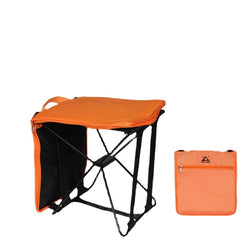 Portable Foldable Camping Chair with Bag - Ideal for Trekking, Picnics, Beach, and Fishing