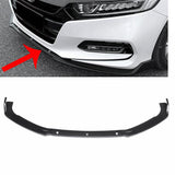 3-Piece Carbon Fiber Look Front Bumper Lip Chin Splitter Set