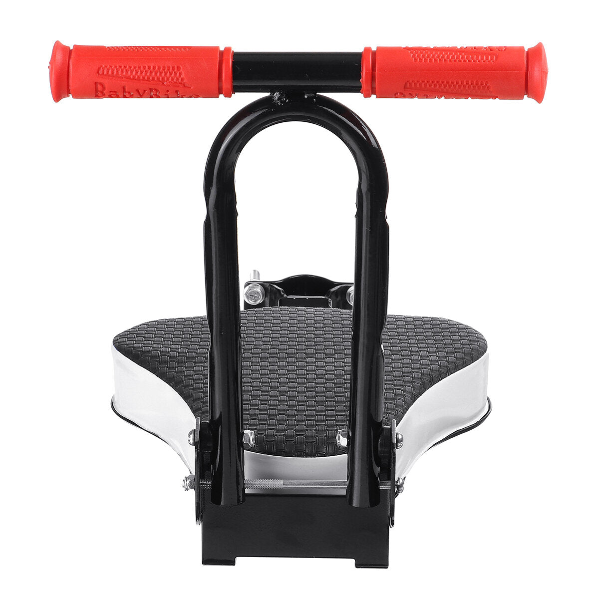 Quick Dismounting Safety Seat for Kids - Black/Red, Electric Car/Bicycle Compatible