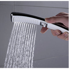 High Pressure Waterfall 2-Function Handheld Shower Head Set - Water Saving Rain Sprayer