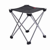 Ultralight Folding Camping Chair - Small Aluminum Beach Stool for Fishing, Terrace, and Relaxing, Model JD50YZ