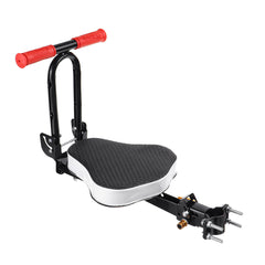 Quick Dismounting Safety Seat for Kids - Black/Red, Electric Car/Bicycle Compatible