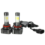 V8 40W 4800LM 6000K White COB LED Car Headlights - Pair